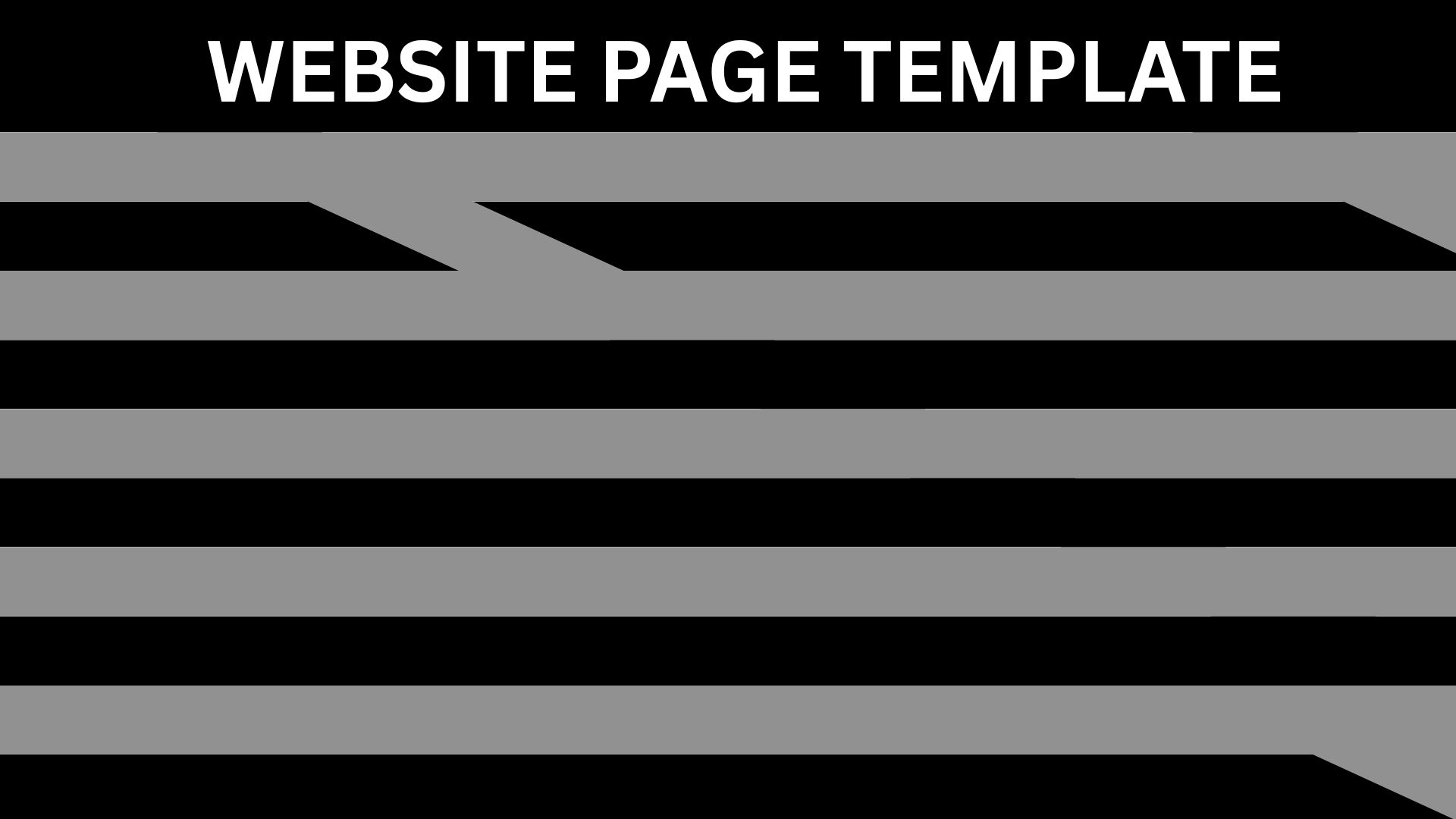 website templae